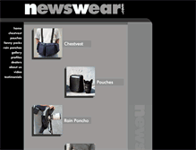 Tablet Screenshot of newswear.com